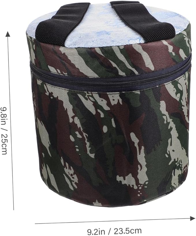 NUOBESTY Portable Foam Garden Stool with Pocket 25cm High Lightweight Plastic Workseat for Farming Gardening and Outdoor Tasks Random Style