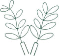 VALICLUD 2pcs Iron Plant Climbing Trellis Supports for Garden Tomatoes and Vines Green Vegetable Rack for Indoor and Outdoor Potted Plants