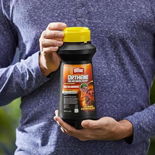 Ortho Orthene Fire Ant Killer – Pack of 4 (12 oz Each) – Outdoor Powder Kills Queen &amp Colony – Fast Lawn &amp Garden Treatment – No Watering Required
