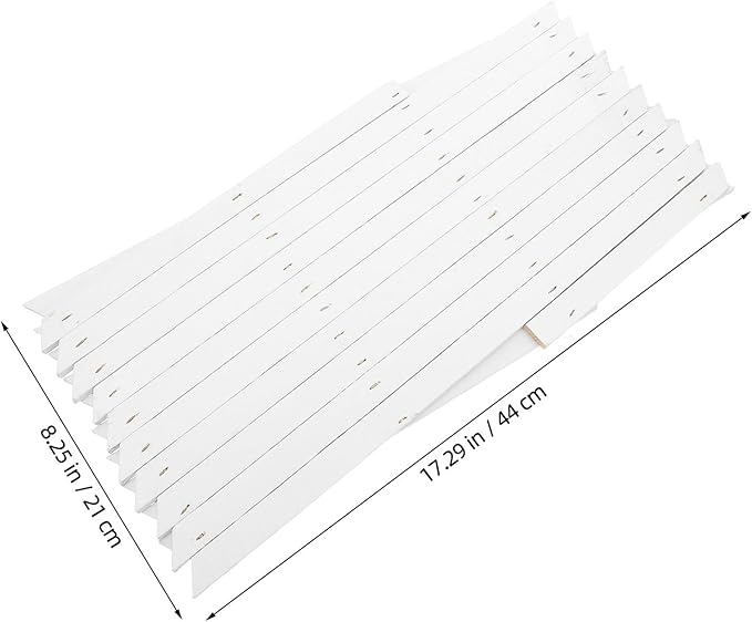 Wooden Lattice Fence Panel Trellis for Potted Plants Indoor Outdoor Wall-Mounted Climbing Plant Support Expandable White Wooden Garden Trellis Fence Panel Height 44cm