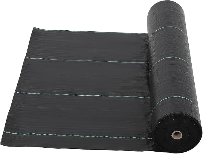 6.5ft X 300ft Weed Barrier Landscape Fabric Heavy Duty Premium 3.0 oz Ground Cover Weed Block Gardening Mat Easy Setup &amp Superior Weed Control for Erosion Control Weed Barrier