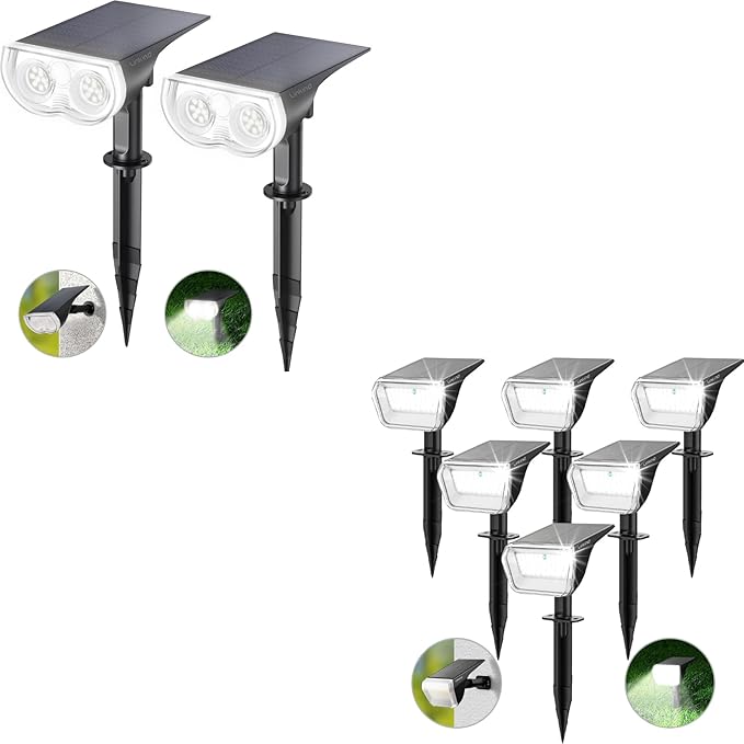 Linkind 2 Pack Cool White Spotlight StarRay &amp 6 Pack Cool White Spotlight SP004