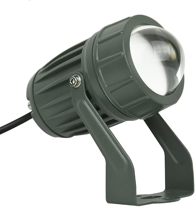 Landscape Lamp - Rotation Spot Lights AC85-265V Spotlight Led Beam Light IP65 Waterproof Narrow Beam Spotlight 180° Adjustable Bracket Long Range LED Floodlights(Yellow)