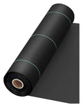 Driveway Fabric Weed Barrier Fabric Weed Control Film Outdoor Membrane Gardening Mat Ground Cover(0.91x61m/3x200ft)