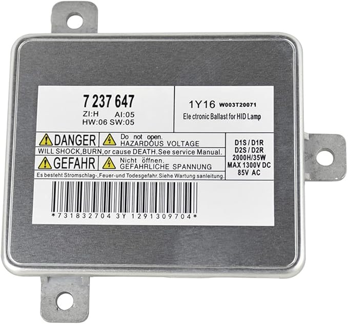 O-NEX Xenon D1S D2S 35W HID Ballast W003T20071 - OEM Replacement for BMW 1 2 3 5 7 Series X1 Z4 - Direct Fit Plug &amp Play Headlight Control Unit Module