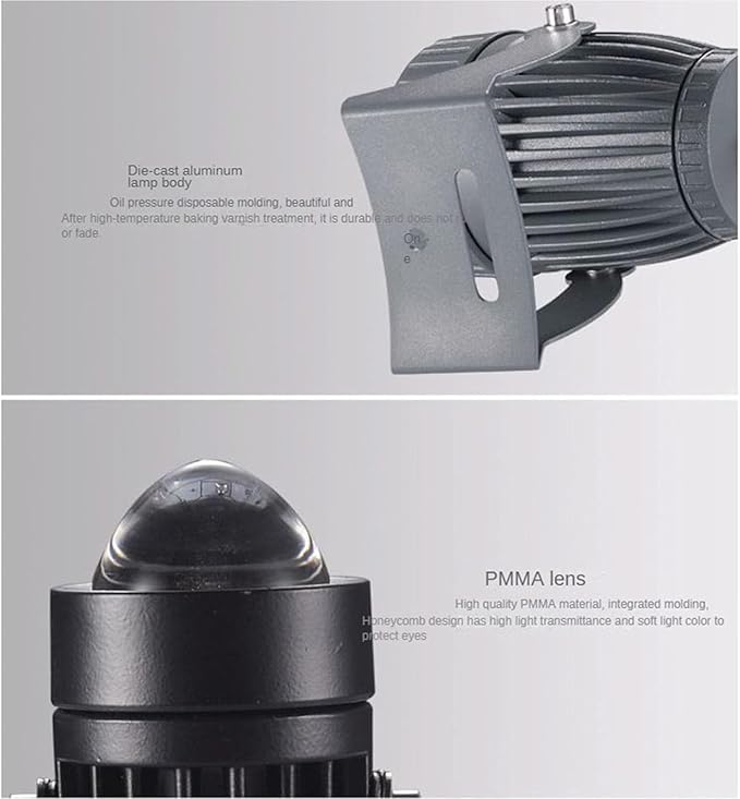 Outdoor Landscape Spotlights 111V-240V Led Spot Lights - Spotlight Led Beam Light 5W LED Spotlight Narrow Beam Spotlight IP65 Outdoor Waterproof Wall Lamp Landscape Lig