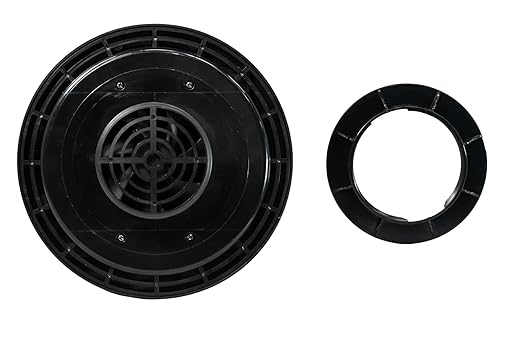 Quietcool UTF-SLR-03 Solar Utility Fan - Perfect for Backyard Sheds Greenhouses Portable Restrooms and More - Solar Shed Fan - Solar Powered (UTF-SLR-03)