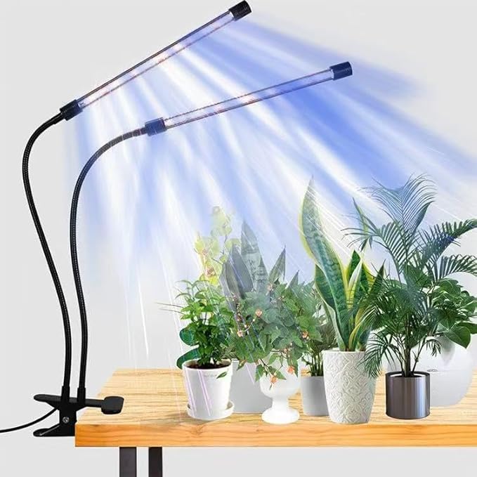 grow lamp for indoor plants360° swivel full-full spectrum grow light3/9/12 hours USB poweredled plant light10 brightness levelssuitable for potted and bonsai plantsimproves plant health ﻿