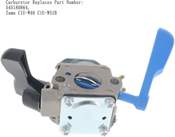 Compatible with 545180864 Carburetor for Weed Eater Husqvarna 545070601 FB25 Handheld Blower Zama C1U-W51B C1U-W46 C1U-W51B with Air Filter Spark Plug