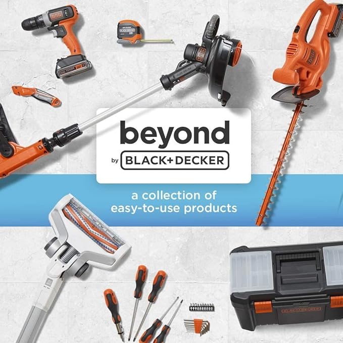 BLACK+DECKER 20V MAX* Cordless Leaf Blower Kit Axial Battery and Charger Included (BCBL700D1AEV) Orange