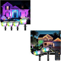 Linkind RGB Lights with Smart Solar Spot Lights Outdoor SL5C