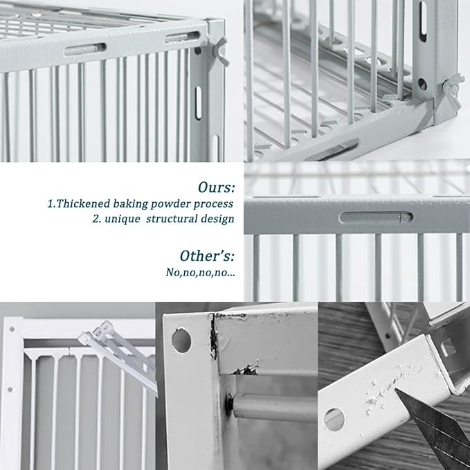 Pigeon Trap with Escape-Proof DesignPigeon Cage with One-Way EntryIdeal Pigeons CoopChicken and Bird Trap CagePortable &amp Easy AssemblyUnharmful Made of High-Strength Iron with Anti-Rust Paint