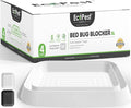 Bed Bug Interceptors – 4 Pack | Bed Bug Blocker (XL) Interceptor Traps (White) | Extra Large Insect Trap Monitor and Detector for Bed Legs