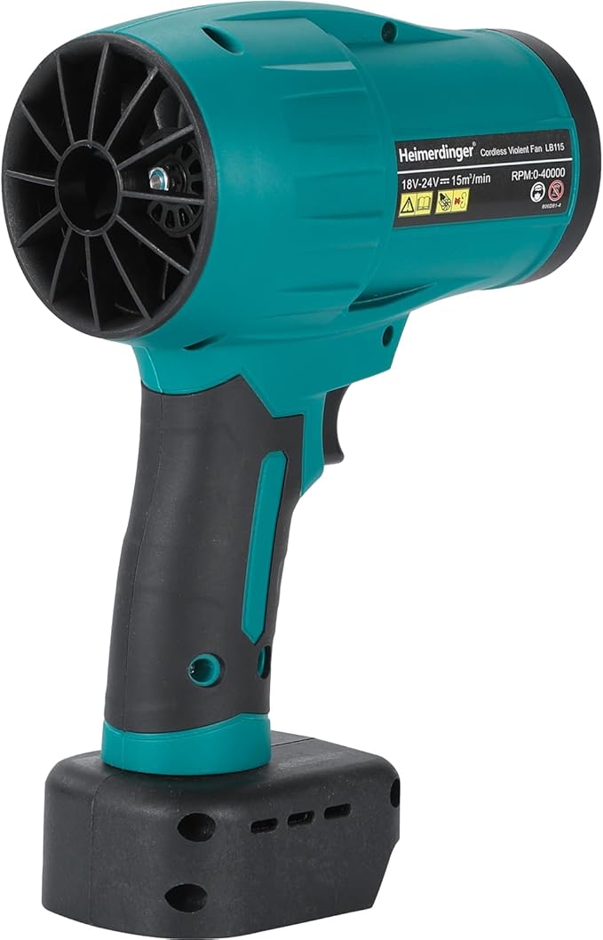 Jet Dry Mini Blower Compatible with Makita 18V BatteryHandheld Brushless Air Blower (Blower with Battery)
