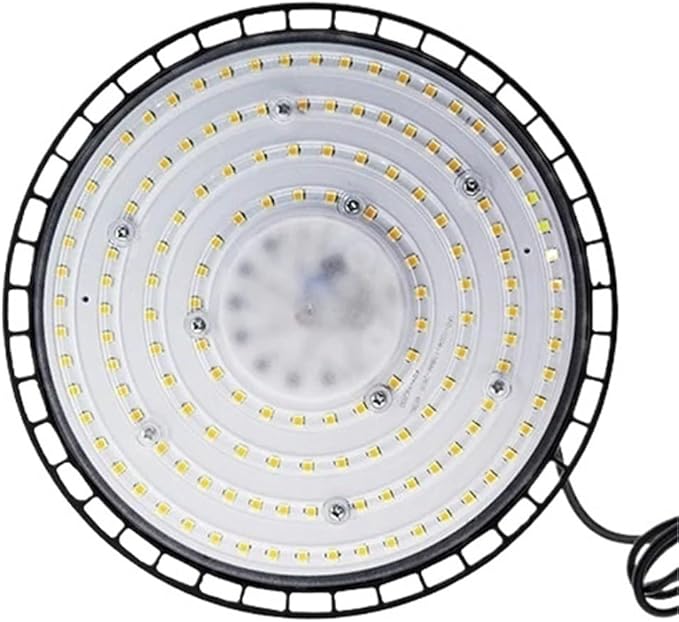 100W 150W 200W Full Spectrum Plant Grow Lights UFO LED Lamp Sunlight High PPFD Quantum(Sunlight100WNO Plug)