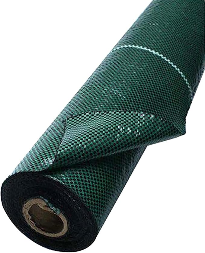 Weed Control Film Landscape Fabric Geotextile Durable Garden Weed Barrier Fabric Tree Protection Weed Mats(1.52x15m/5x50ft)