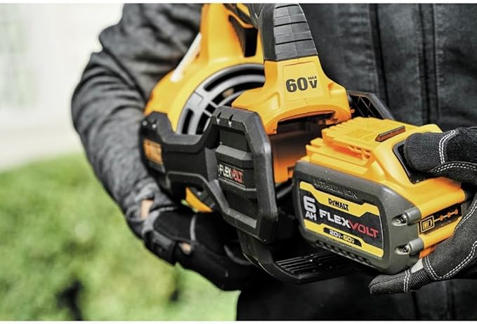 DEWALT 60V MAX* FLEXVOLT Leaf Blower Cordless Handheld 125-MPH 600-CFM Tool Only (DCBL772B)