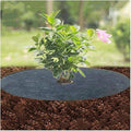 10pcs Tree Protection Weed Mats Ecological Control Cloth Mulch Ring Round Weed Barrier Plant Cover for Indoor Outdoor Gardens Accessories (Size : 72CM X 8CM)