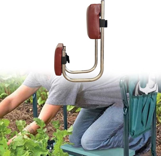 Knee Seat for Gardening Strap on Kneeling Device Portable Kneeling Cushion Agricultural Protecting Knees Knee Seat Leg Brace