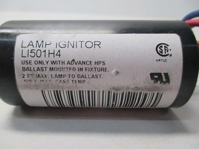 Advance LI501-H4 Lamp Ignitor Black HID Polycarbonate Lens Vehicle Light Vehicle Lamp Ignitor