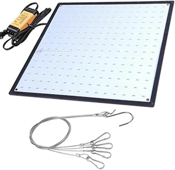 1000W Equivalent Grow Light with 225pcs LEDs 3x3 Ft Coverage Dimmable Plant Grow Light Full Spectrum for Indoor Plants Seeding Veg &amp Bloom1pcs