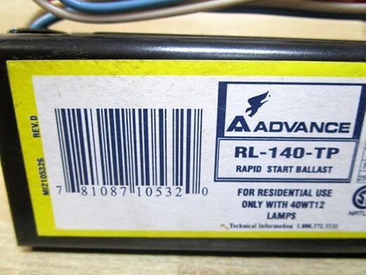 Advance RL-140-TP Magnetic 32W Circline Ballast