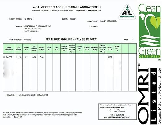Superior All Natural Soil Conditioner Liquid .06% Humic (Fulvic Acid) (1 qt.) OMRI
