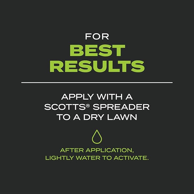Scotts Turf Builder Triple Action Built For Seeding - Weed Preventer and Fertilizer for New Lawns 1000 sq. ft. 4.3 lbs.