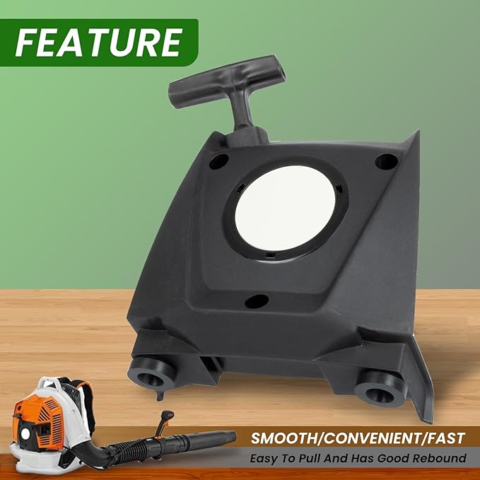 4283-190-4001 Recoil Pull Starter Compatible with Stihl BR800 BR800X Backpack Leaf Blower Pull Cord