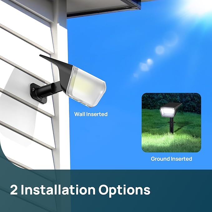 Linkind RGB Lights with Smart Solar Spot Lights Outdoor SL5C
