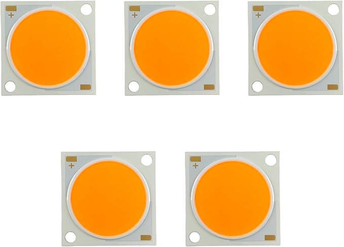 5X Pack CLU048-1212C4-403M2M2-F1 4000K 80CRI COB LED Chip Module max. 116.8W Version 6 500-2760mA 28x28mm. Projector Spotlight Horticultural Grow Light. Replacement for Cree CXB3590