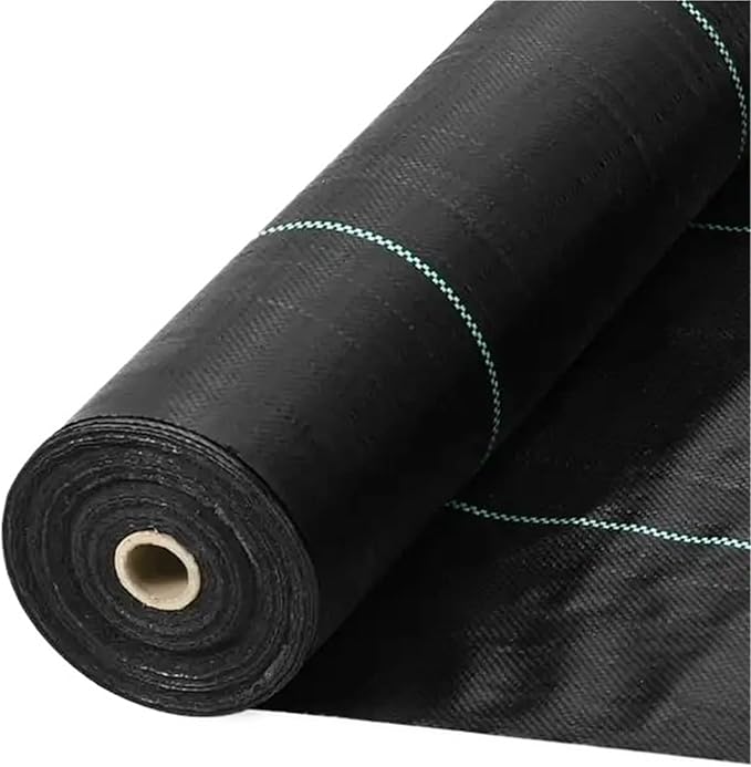 Weed Barrier Fabric Weed Barrier Landscape Fabric 3 * 50FT Heavy Duty Woven PP Control Mat