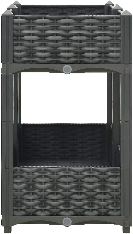 SKM Raised Bed 31.5x15.7x28 Polypropylene-04061026