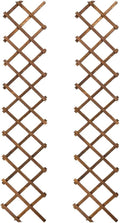Expandable Garden Trellis Wooden Lattice Panels for Outside Expandable Wood Fence Wall Garden Trellis Frame Climbing Plant Outdoor Vine Decorative