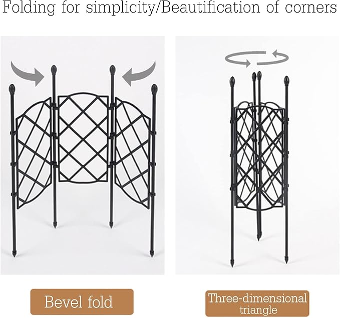 Garden Trellis for Climbing Plants Adjustable Plant Trellis Support Black Climbing Stand Rack for Vegetables Flowers Fruit (Size : 46.5x60cm/18.3x23.5in)