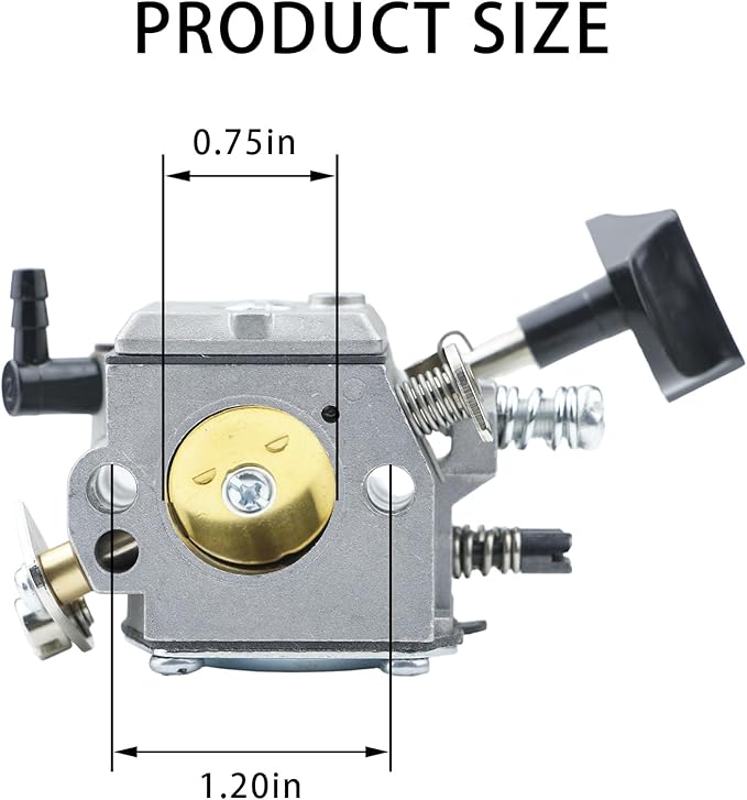 BR420 Carburetor Kit to Replace for STIHL BR320 BR340 BR380 BR400 BR420 Backpack Blower Carbureto for Walbro HD-4A HD-4B HD-13B 4203-120-0601 4203-120-0603 4203-120-0605