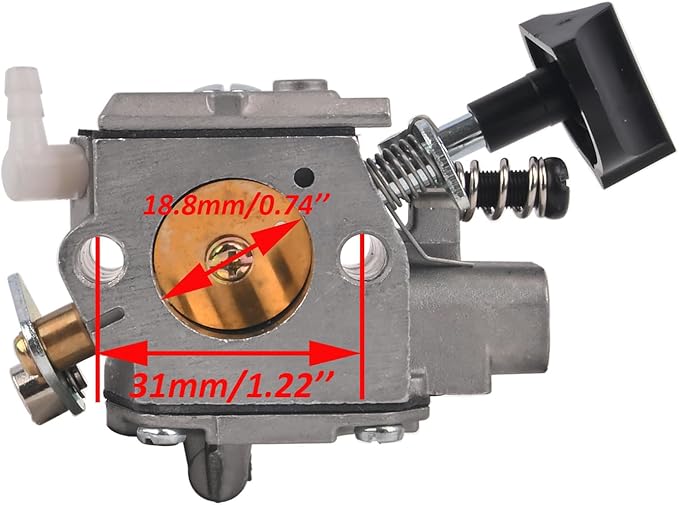 4203 120 0610 Carburetor Assembly for Stihl Backpack Leaf Blower BR320 BR400 BR420 BR480 Mist Blower SR320 SR400 SR420 SR480 Walbro Carb HD-45