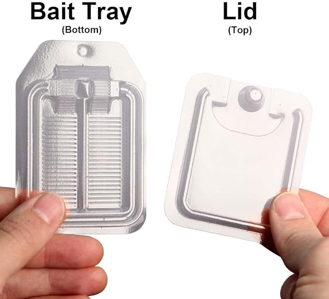 Bait Plate Insect Bait Stations by Rockwell Labs- 24 Stations by Rockwell