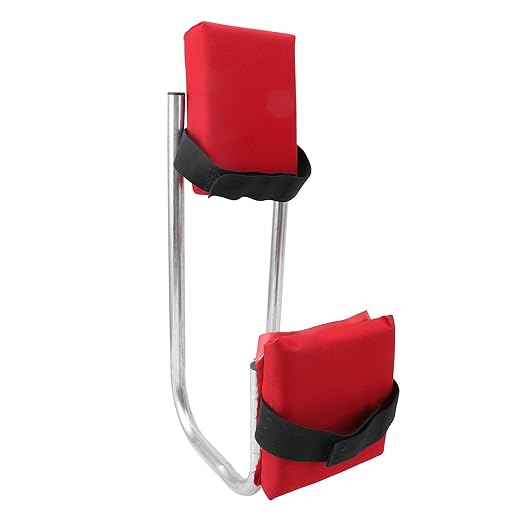 Ymiko Anti Numbness Knee Seat with EVA Seat Pad Steel Tubing - Support up to 330 lbs Foldable &amp Portable Gardening Knee Seat for Work Fishing Repair (2024) (Red)