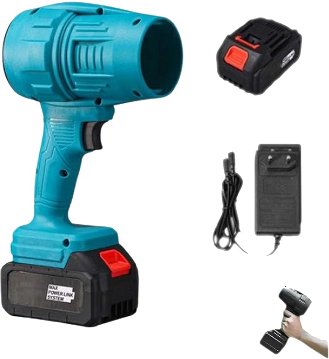 Blower CordlessHand Held Leaf Blower Cordless(One Green Battery) Turbo