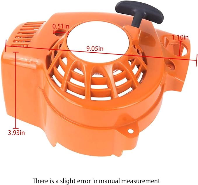 Recoil Pull Starter Rewind Replacement for Stihl Bg86 Bg86c Bg56 Bg56c Sh86 SH86c Sh56 SH56c Replaces 4241-080-2106 Leaf Blower Recoil Pull Starter Rewind