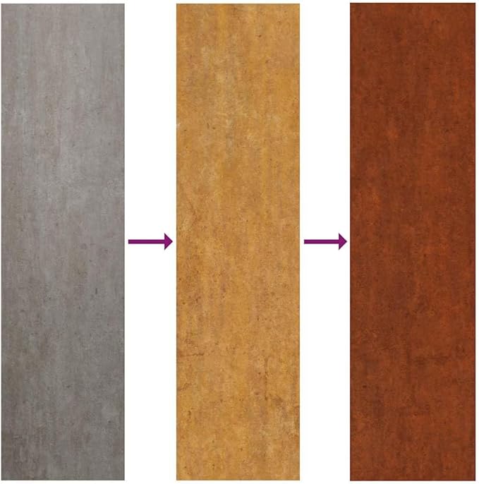 Weathering Steel Planter Box Rusty Raised Garden Beds for Flowers Vegetables Herbs 110.2x15.7x15.7-194