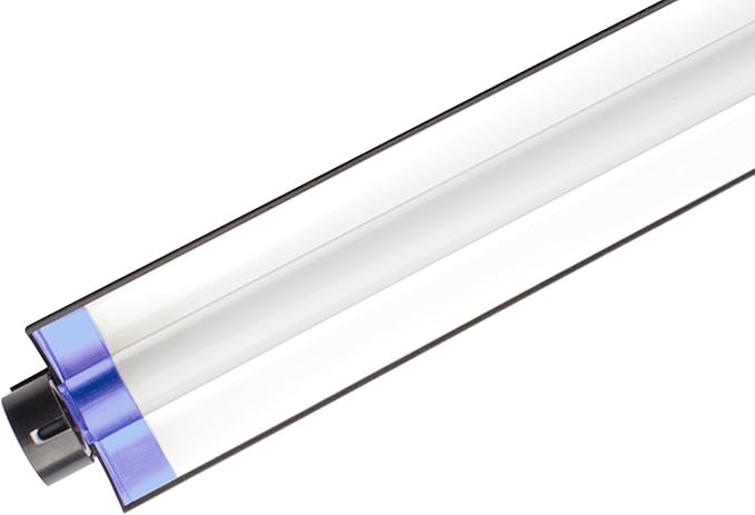 2 Pack LSF8541 T5 4Ft 54W Linkable Single Strip Grow Lights with 2 Wide Mirror Reflector and Full Sun 6500K Spectrum and 5000 Lumens Great for Seeding and VegGrow!