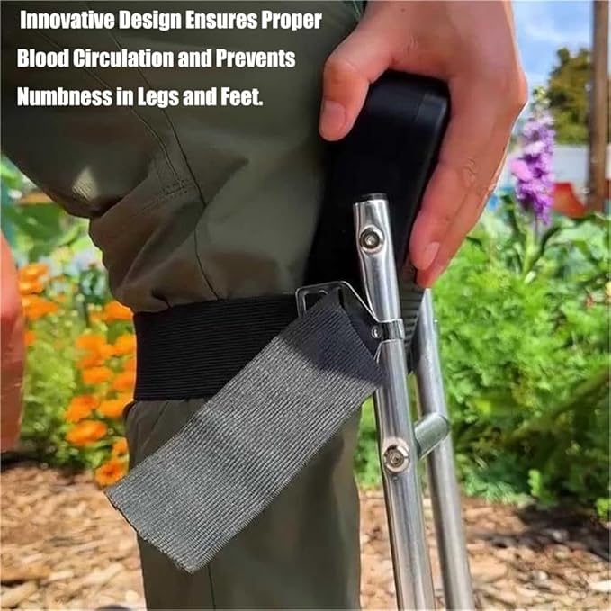 Gardening Knee Pads2024 New Knee Seat for Garden Outdoor Portable Knee Pads Knee Seat Leg Brace for Gardening Labor Saving Tool for Farm Work(Red)
