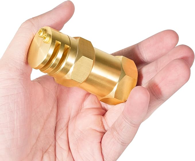 Boomless Spray Nozzle 1/2 FPT #5 Orifices (90° &amp 180° Caps) 2.0 GPM @ 40 PSI #6540-1 6540 1 6540-01 654001 65401(2.0 GPM)
