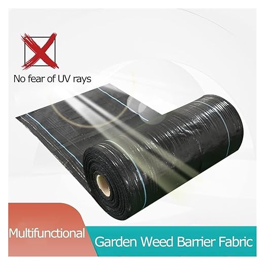 Driveway Fabric Weed Barrier Fabric Weed Control Film Fabric for Landscaping Barrier(0.91x61m/3x200ft)