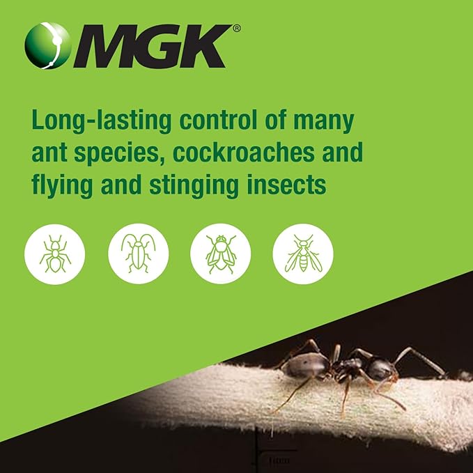MGK Sumari® Insecticide Concentrate | Ant and Cockroach Killer | Dual Mode of Action | Contains NyGuard® Insect Growth Regulator (IGR) | for Indoor and Outdoor Applications | 1 Quart
