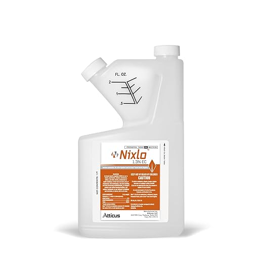 Atticus Nixlo 1.3 EC Insecticide (16 oz) - Indoor and Outdoor Insect Control - Fleas Ticks Mosquitoes Ants Cockroaches - 1.3% Pyriproxyfen