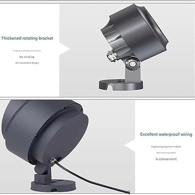 Landscape Lamp - 220V Outdoor LED Spotlight IP65 Waterproof Lawn Projector Floodlight Tree Lighting for Hotel Exterior Wall Contouring Landscaping Projects(B-Neutral Light54W)