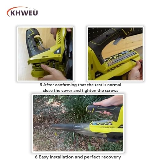 2025 Upgrade 291632001 Genuine Wiring Harness Replaces Parts (UL-Certified) for Ryobi P2108 and P21081 18V Cordless Leaf Blower Switchwith 1 Screwdriver 1 Pliers and 5 Closed End Crimp Connectors